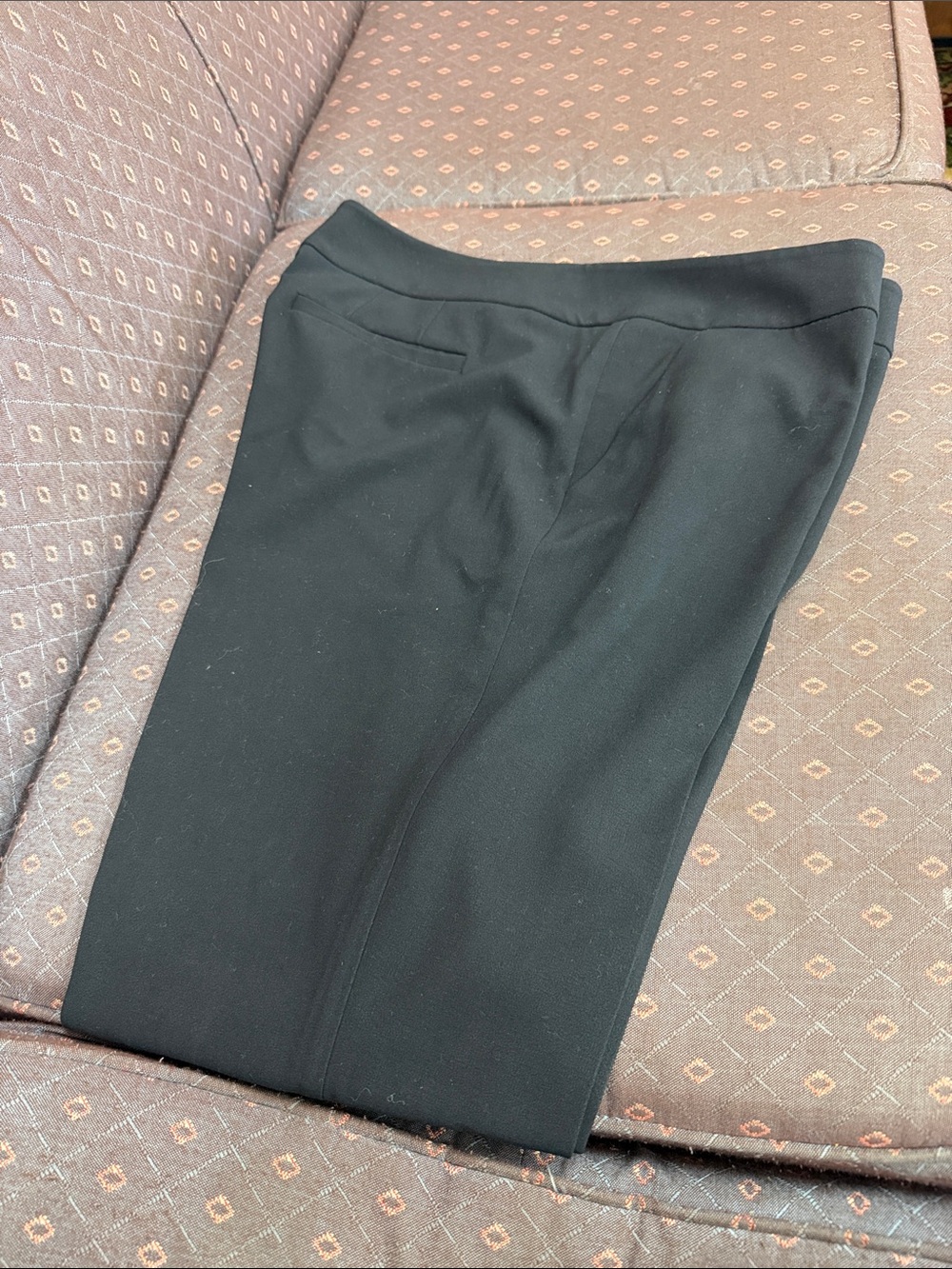 New York & Company Black Women's Ponte Pull-On Trousers